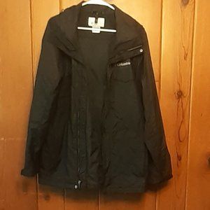 Columbia Interchange rainjacket / windbreaker Size Small black